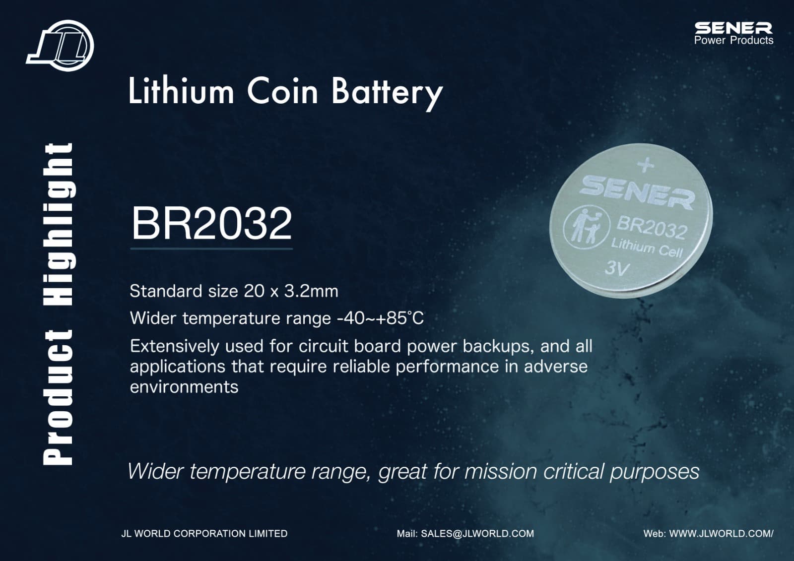 New Product – BR2032