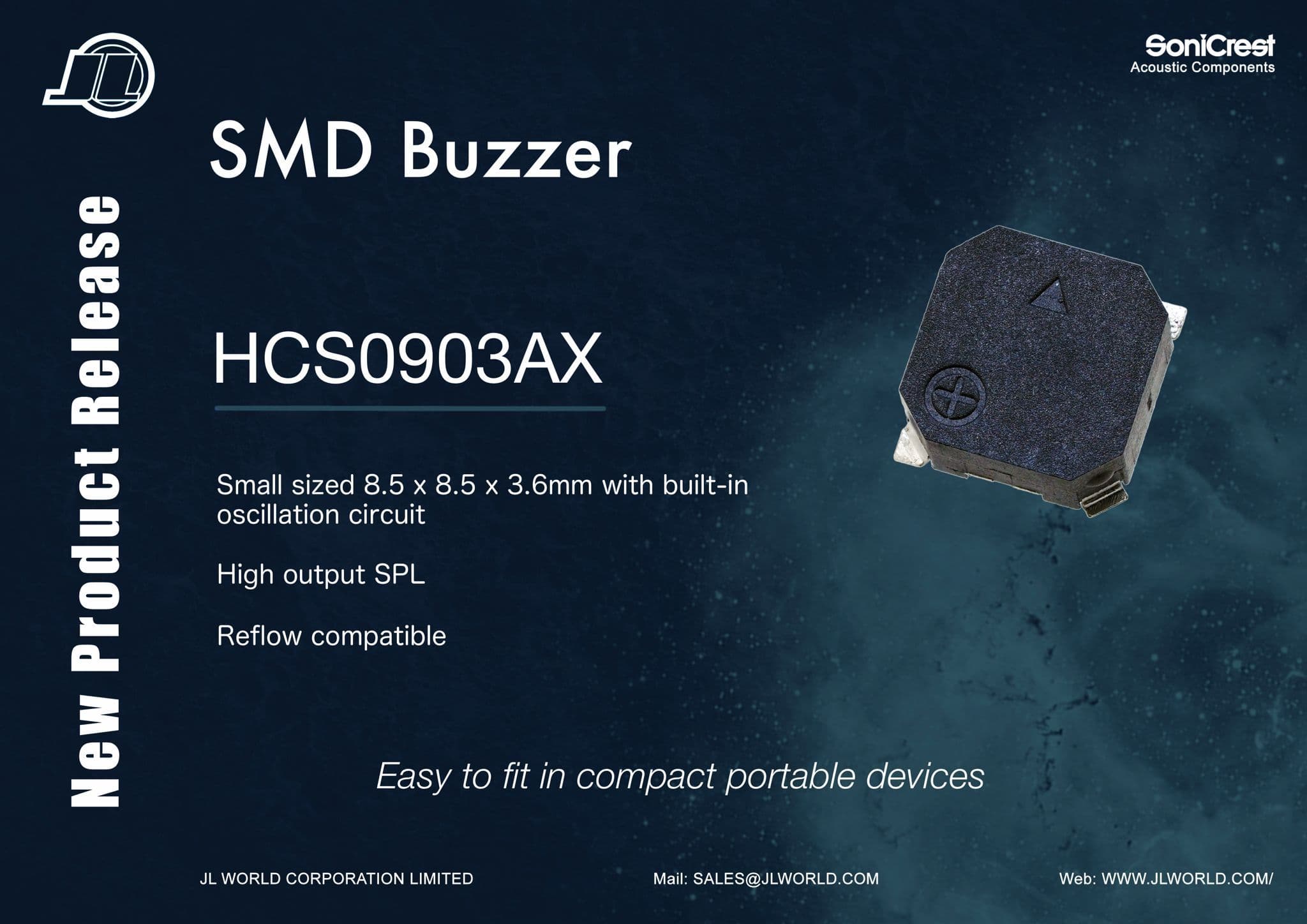 New Product – HCS0903AX