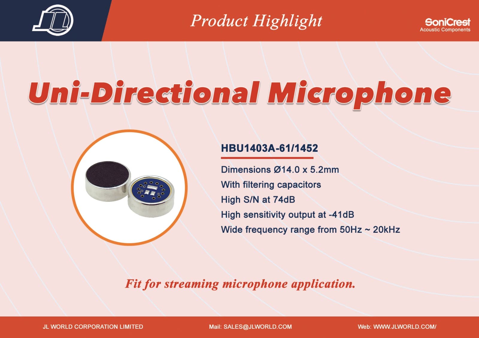 New Product – HBU14A