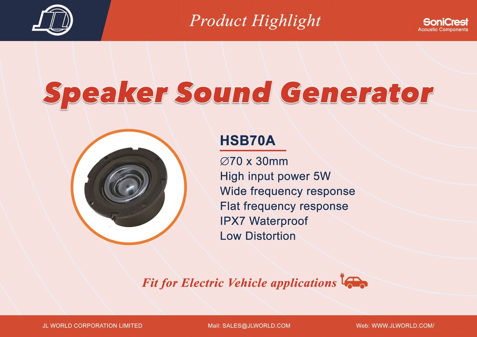 New Product – HSB70A