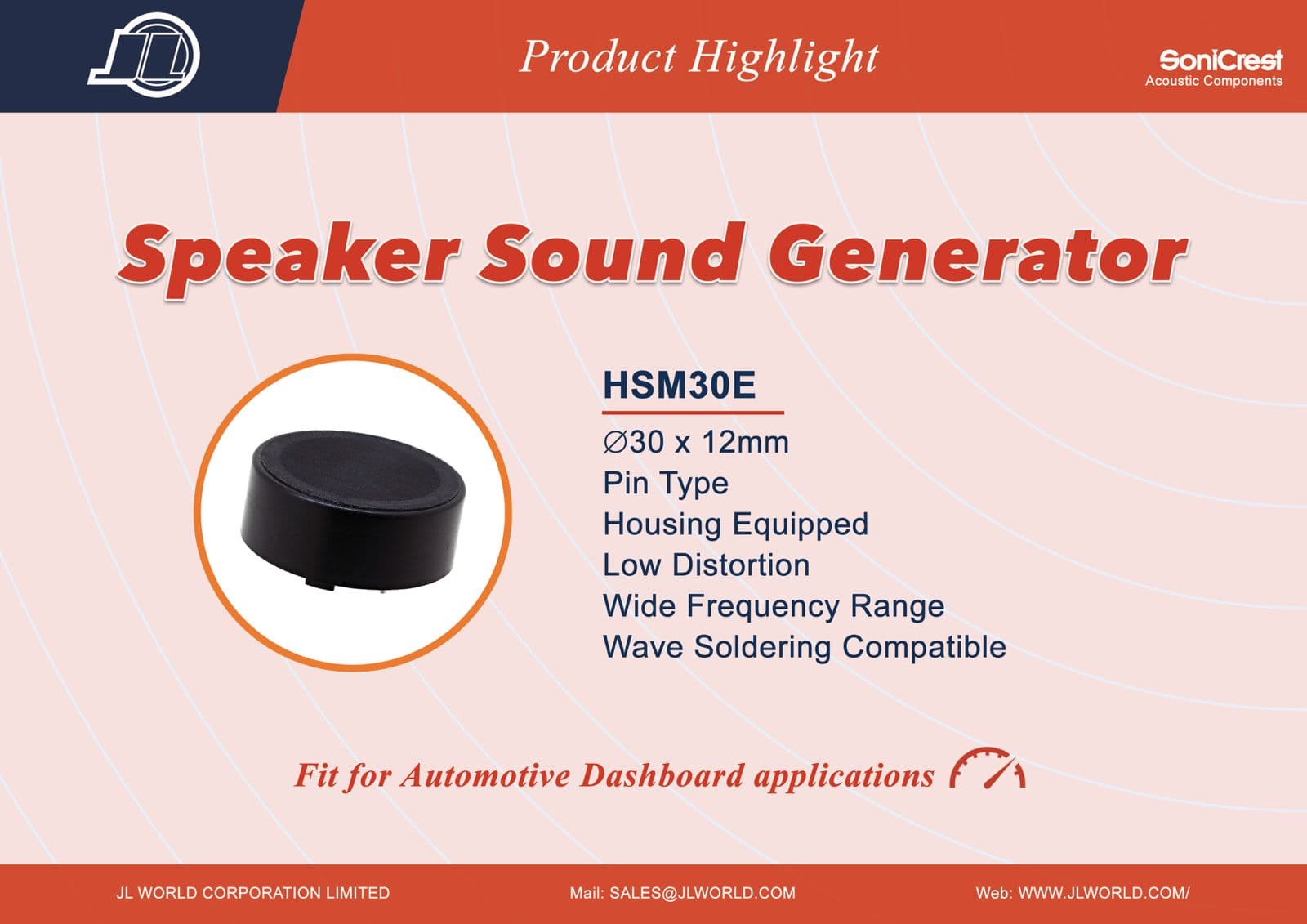 New Product – HSM30E