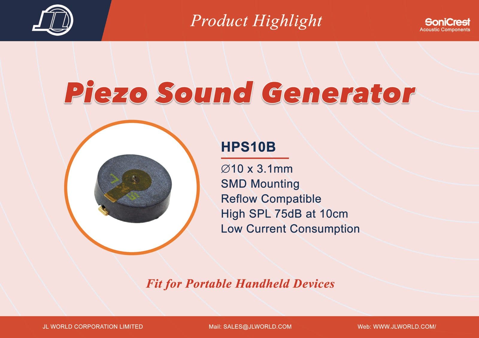 New Product – HPS10B