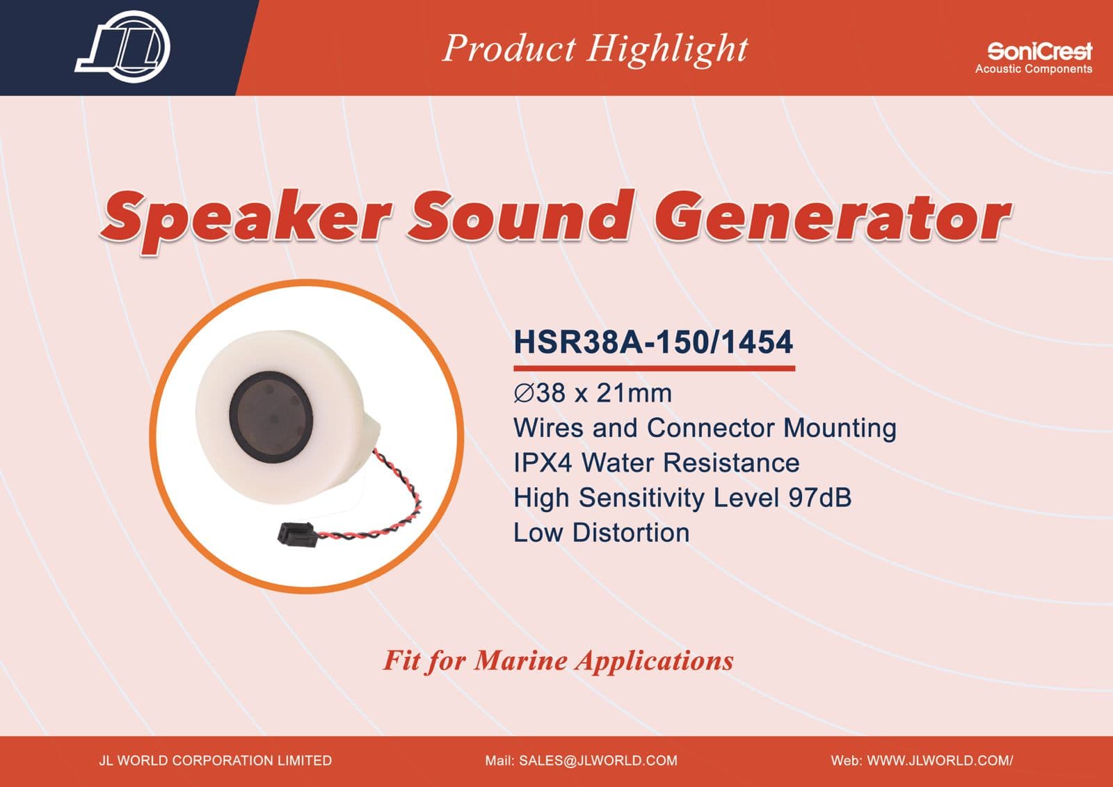 New Product – HSR38A-150/1454