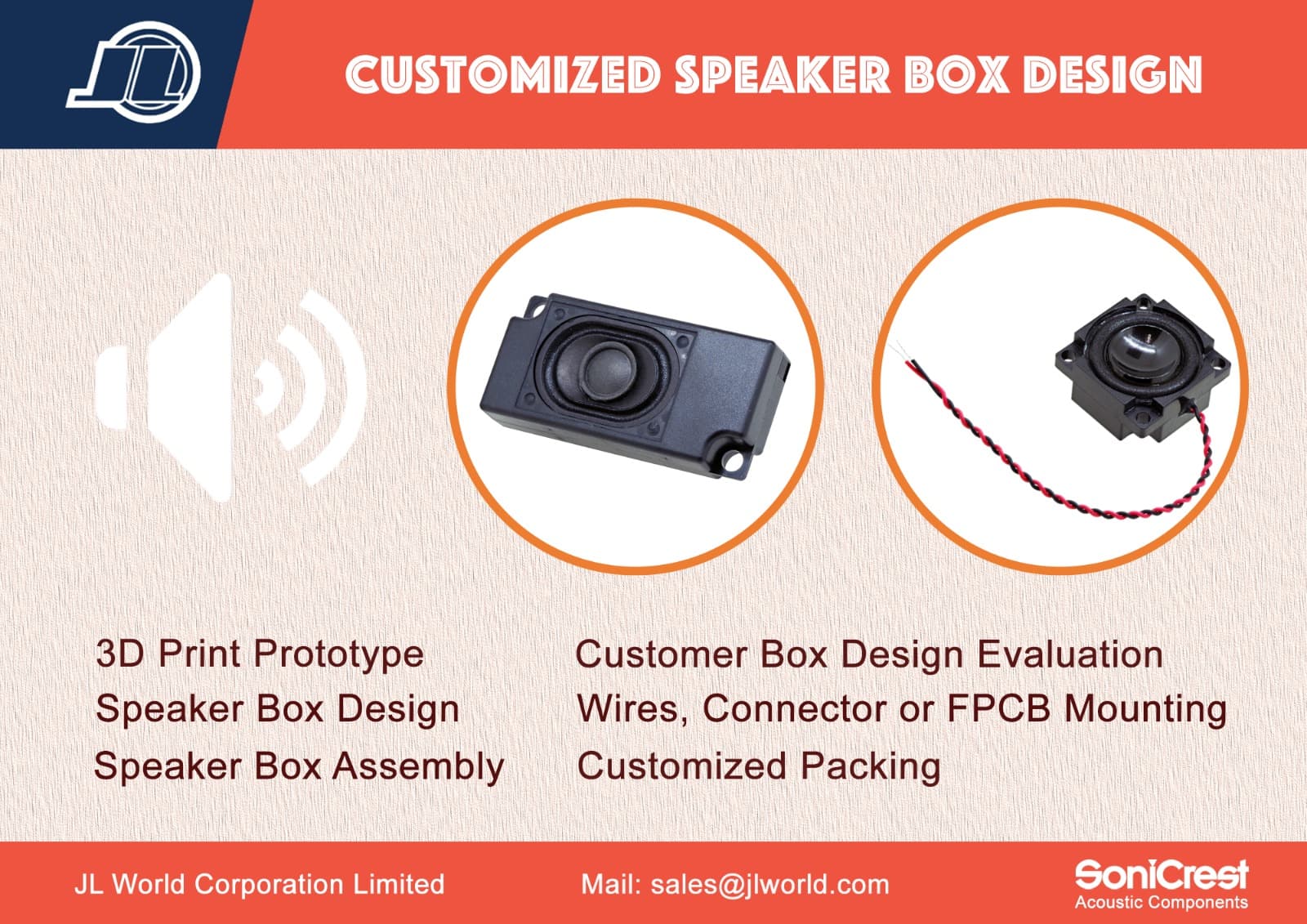 Customized Speaker Box Design