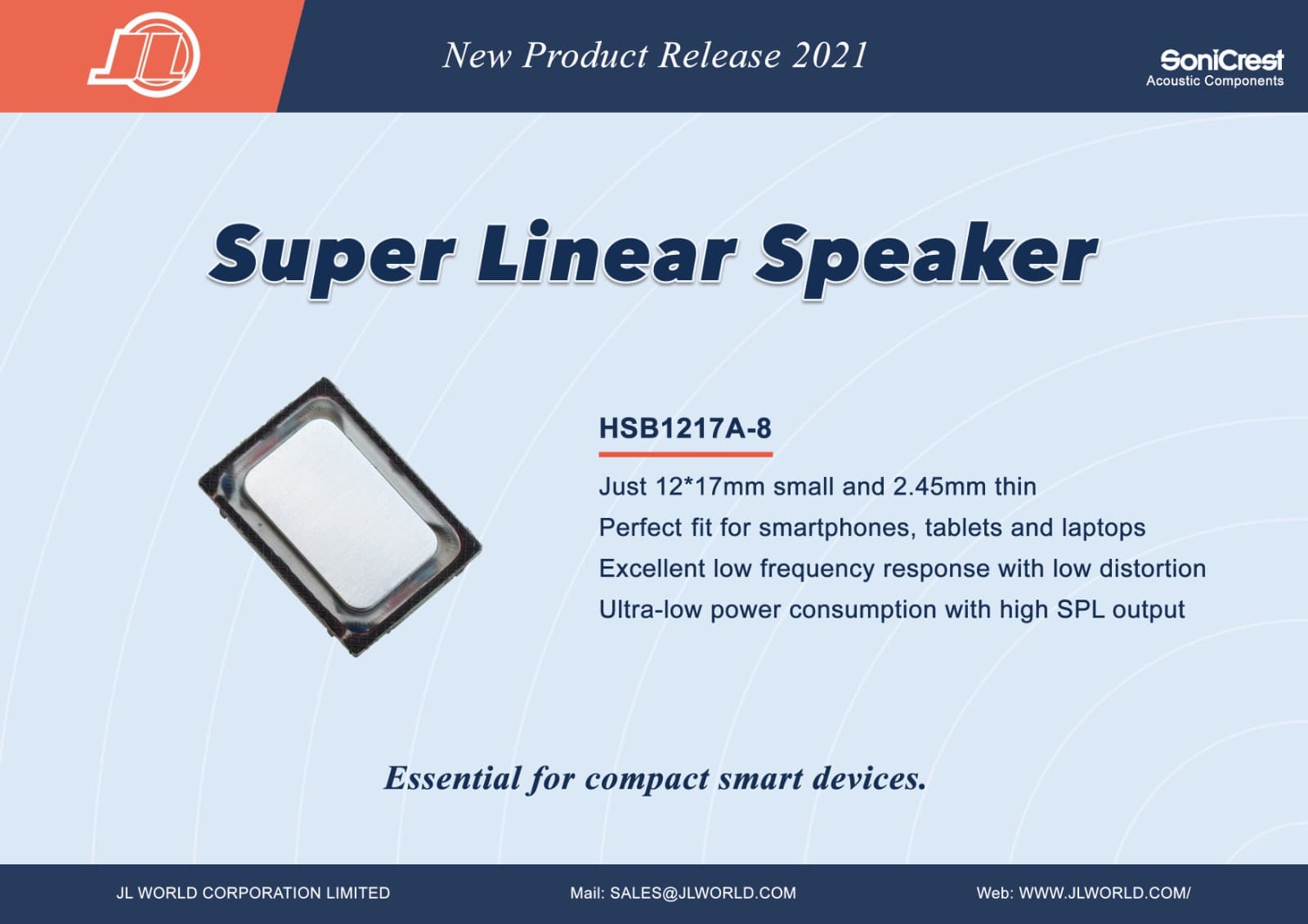 New Product – HSB1217A