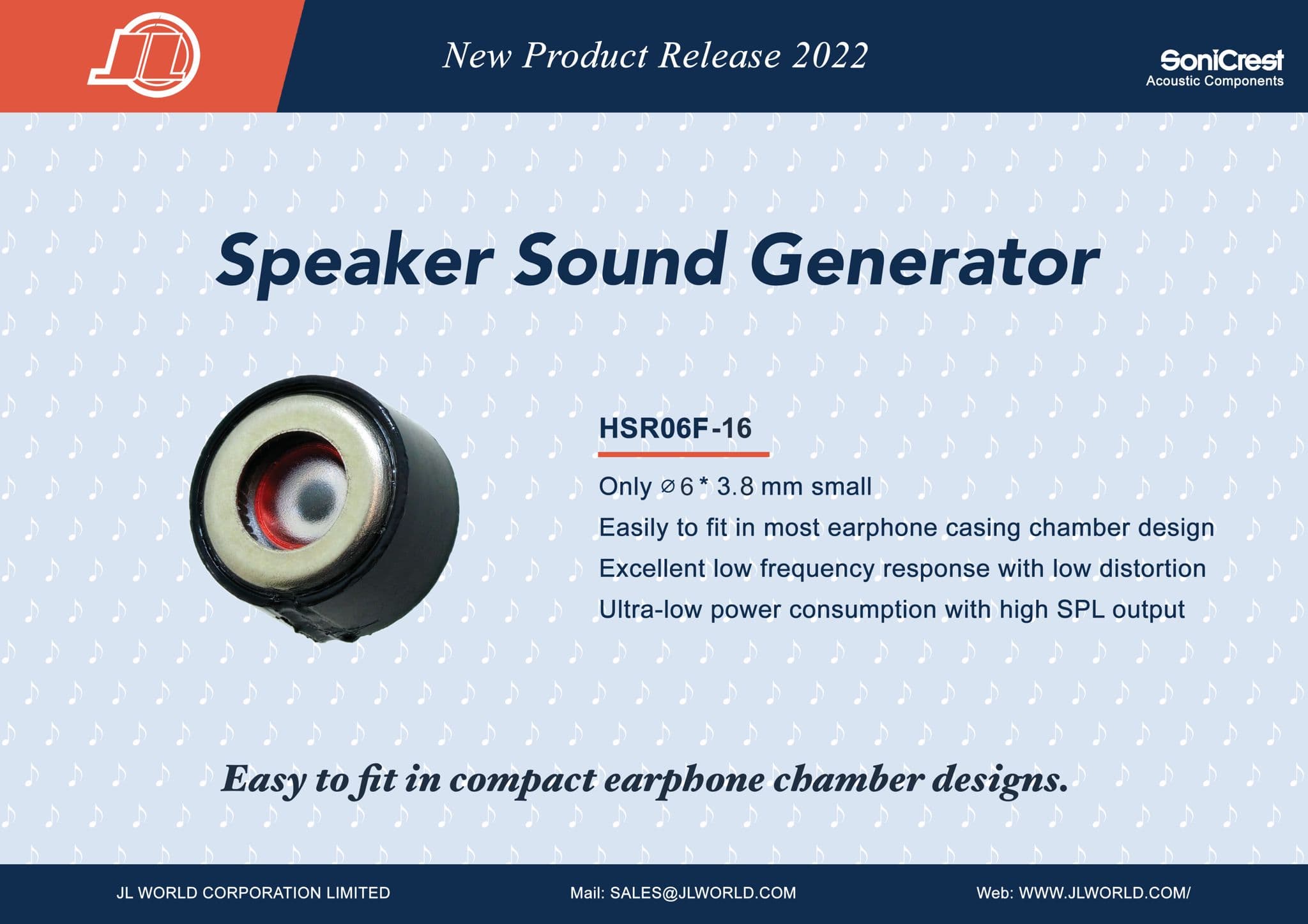New Product – HCS06F
