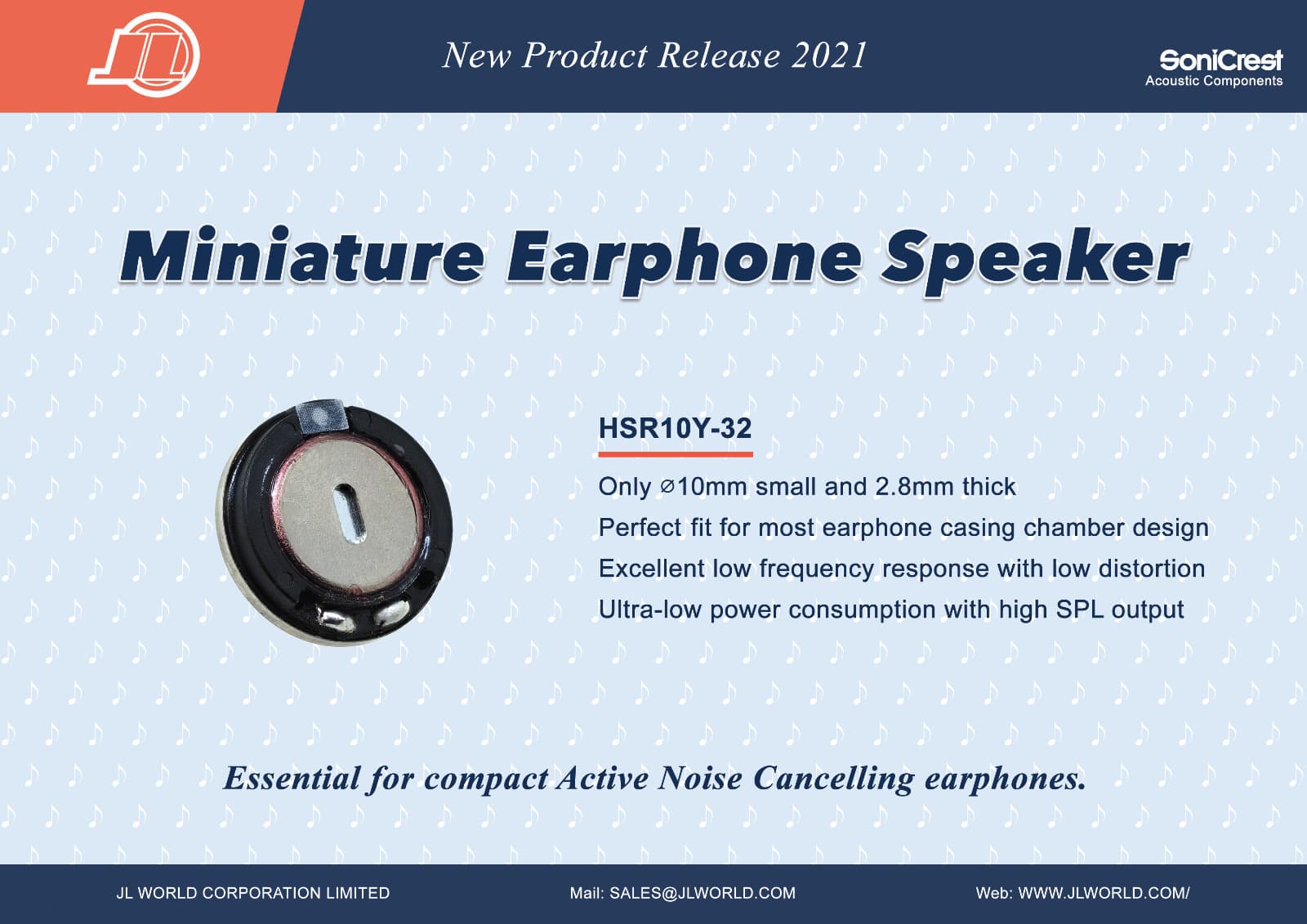 New Product – HSR10Y