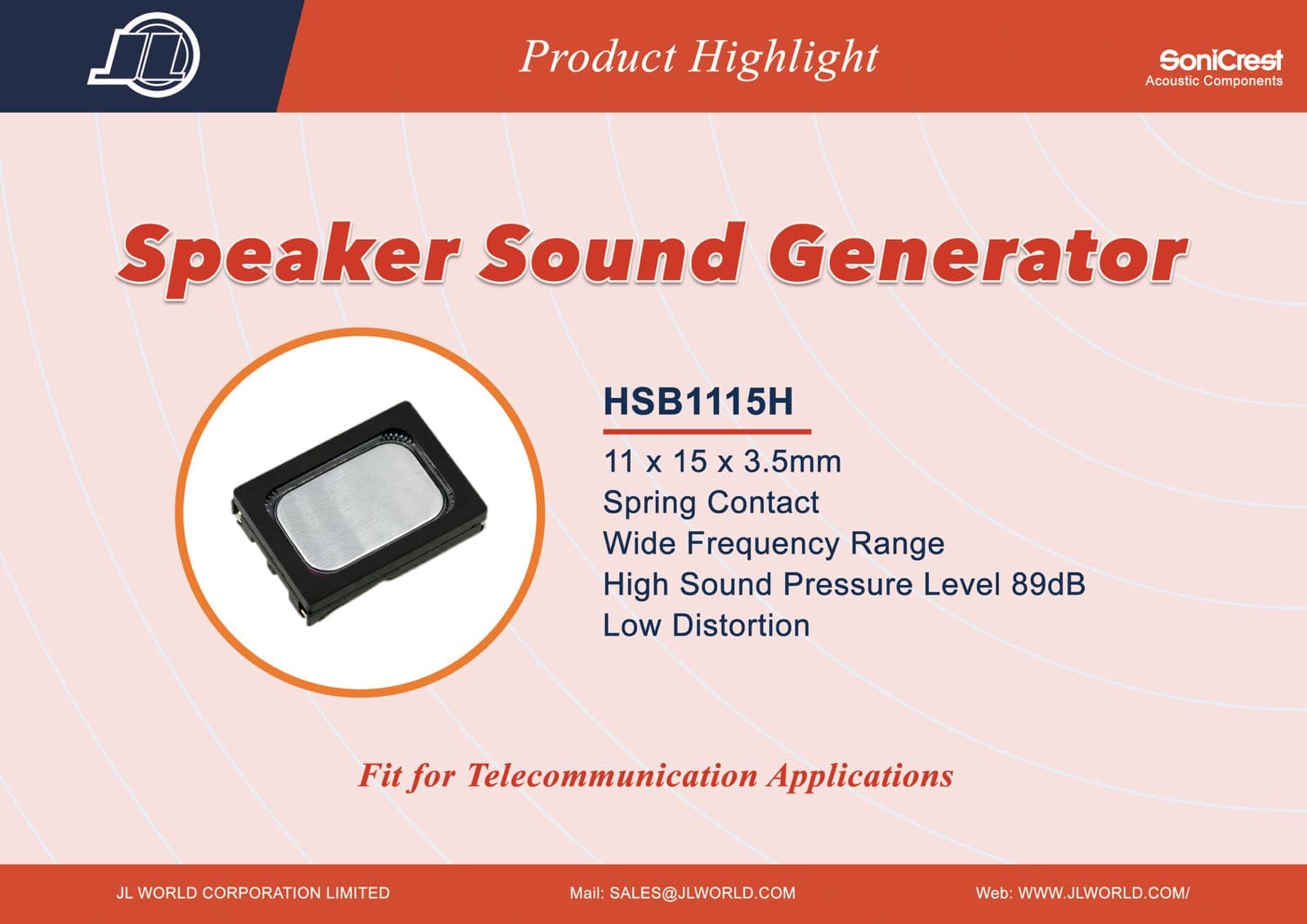 New Product – HSB1115H